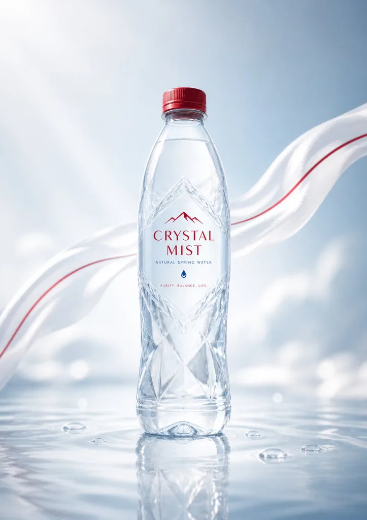 Crystal Mist bottled water
